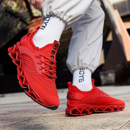 Men’s Breathable Casual Sneakers with Cushioned Sole