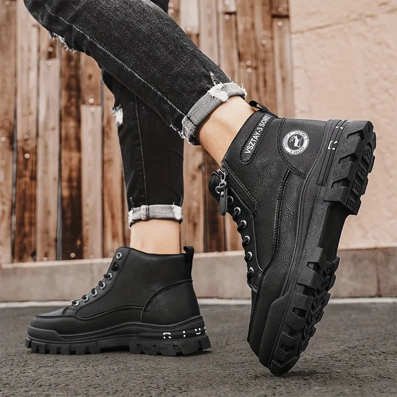 Men’s Mid-Top Casual Boots for Everyday Wear