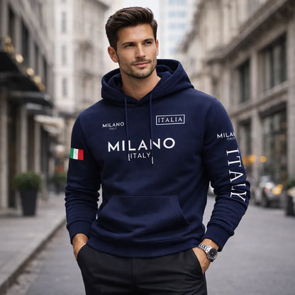 Men’s Milano Comfort Hoodie with Free T-Shirt