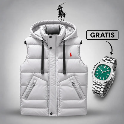 Herren-Steppweste™ + GRATIS Uhr