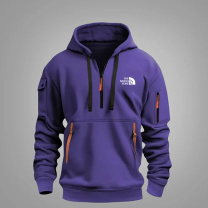 Men’s Zip Hoodie – Casual Hooded Sweatshirt
