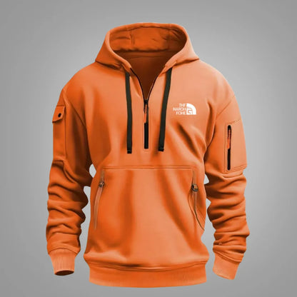 Men’s Zip Hoodie – Casual Hooded Sweatshirt