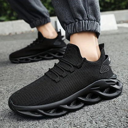 Men’s Lightweight Running Shoes – Breathable Mesh Design